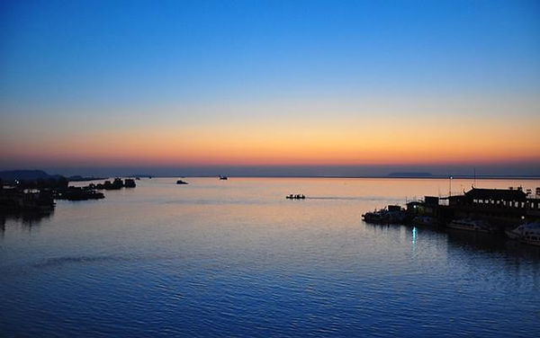 Dongting Lake in Hunan Province
