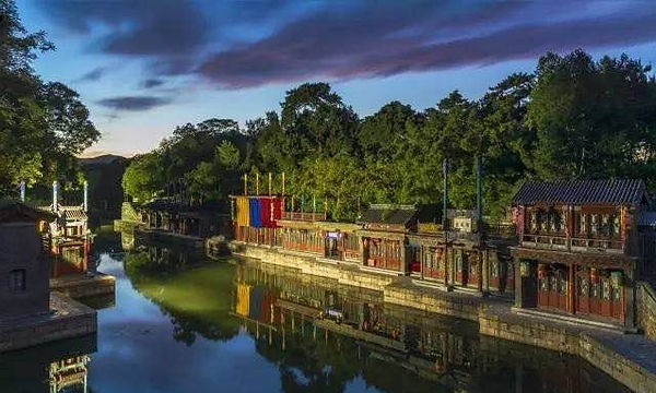 Suzhou Market Street of the Summer Palace of Beijing