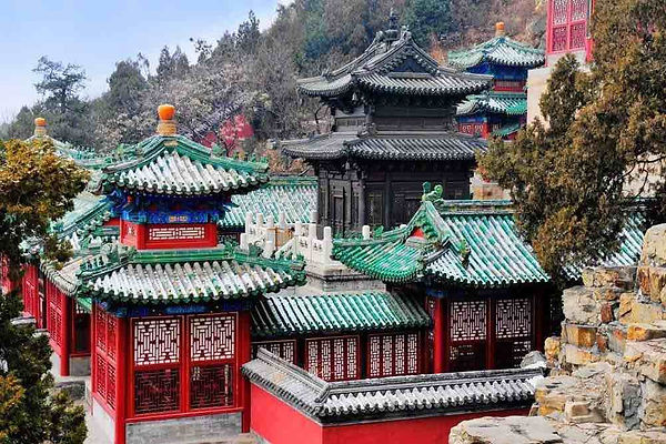 Copper Made Baoyun Ge of the Summer Palace 