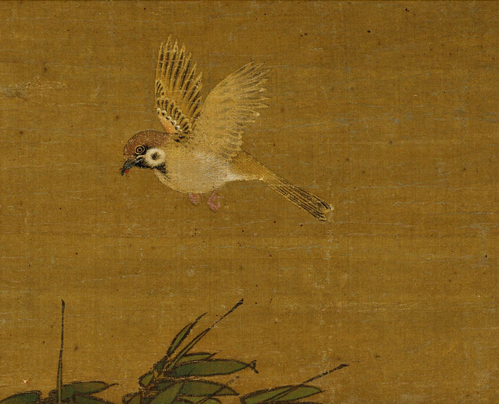 Thumbnail: Bamboo, Flowers, and Pheasant: Yuan Dynasty Flower and Bird Painting Printable