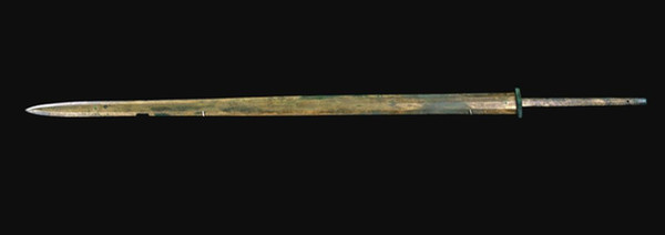 Bronze Sword Unearthed from Terracotta Army Pit