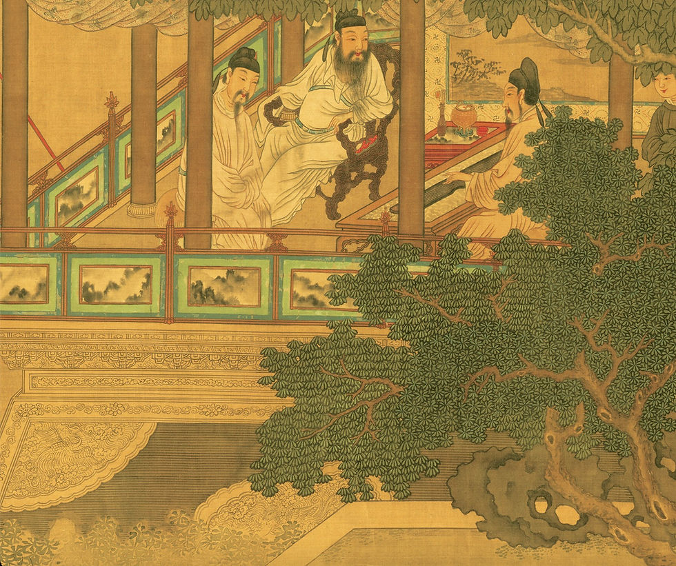 Thumbnail: The Eighteen Scholars: Song Dynasty Figures Painting Art Digital Printable