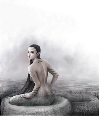Mythical creature Bai Xi