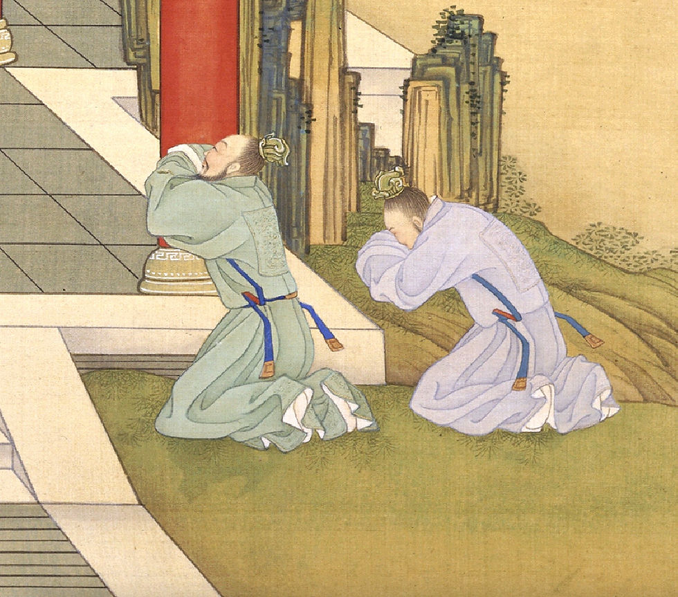 Thumbnail: Admonishing the Clan: Empress Figures Painting Art Digital Printable