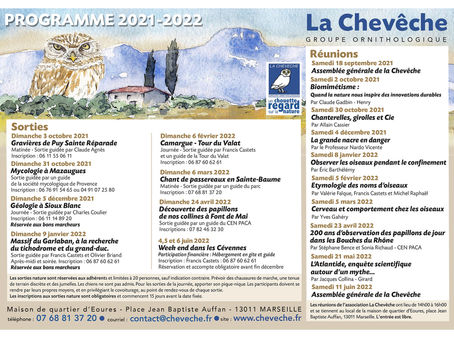 Le programme 2021-2022 est en ligne !