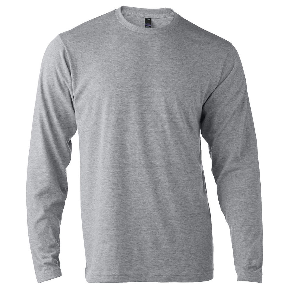 Thumbnail: Tultex 242 Unisex Poly-Rich Blend Long Sleeve Tee