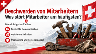 Beschwerden von Mitarbeitern Was stört Mitarbeiter am häufigsten?