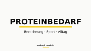 Proteinbedarf berechnen: Wie viel Eiweiß braucht man täglich?
