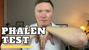 Phalen-Test - Karpaltunnelsyndrom selbst testen | Mein Physio