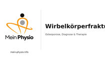 Osteoporotische Wirbelkörperfraktur: Symptome, Behandlung und sichere Übungen