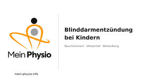 Blinddarmentzündung bei Kindern: Symptome, Ultraschall, Operation und Heilung