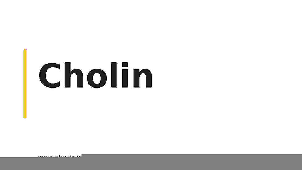 Cholin – Cholinreiche Lebensmittel, Tagesbedarf und Schwangerschaft