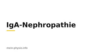 IgA-Nephropathie (Morbus Berger): Symptome und Behandlung – mein-physio.info