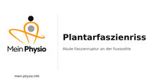 Plantarfaszienriss: Symptome, MRT und Rehabilitation nach Faszienruptur