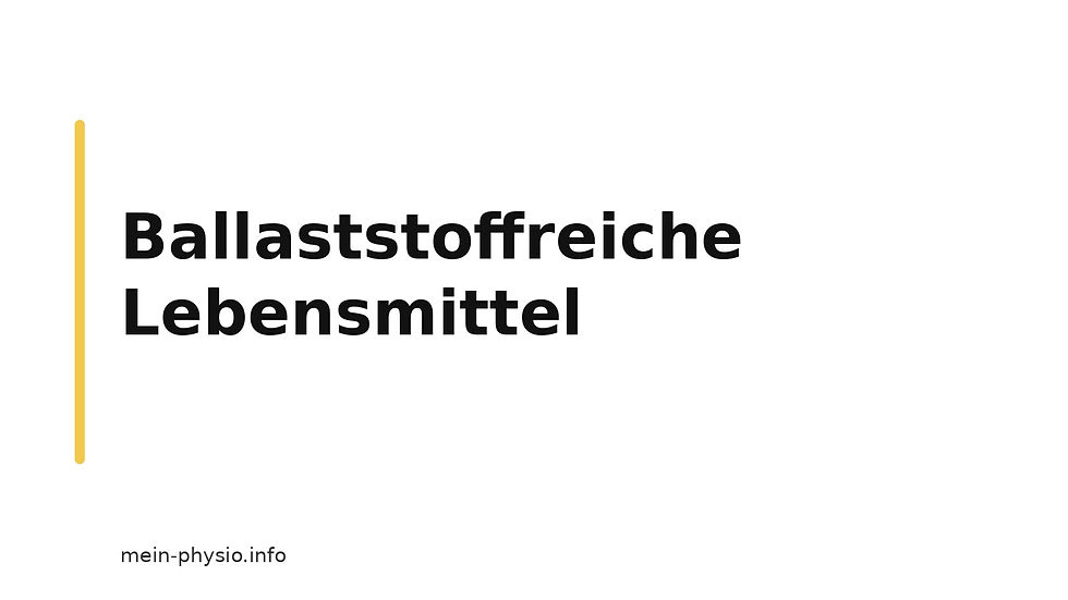 Mein Physio Fachartikel