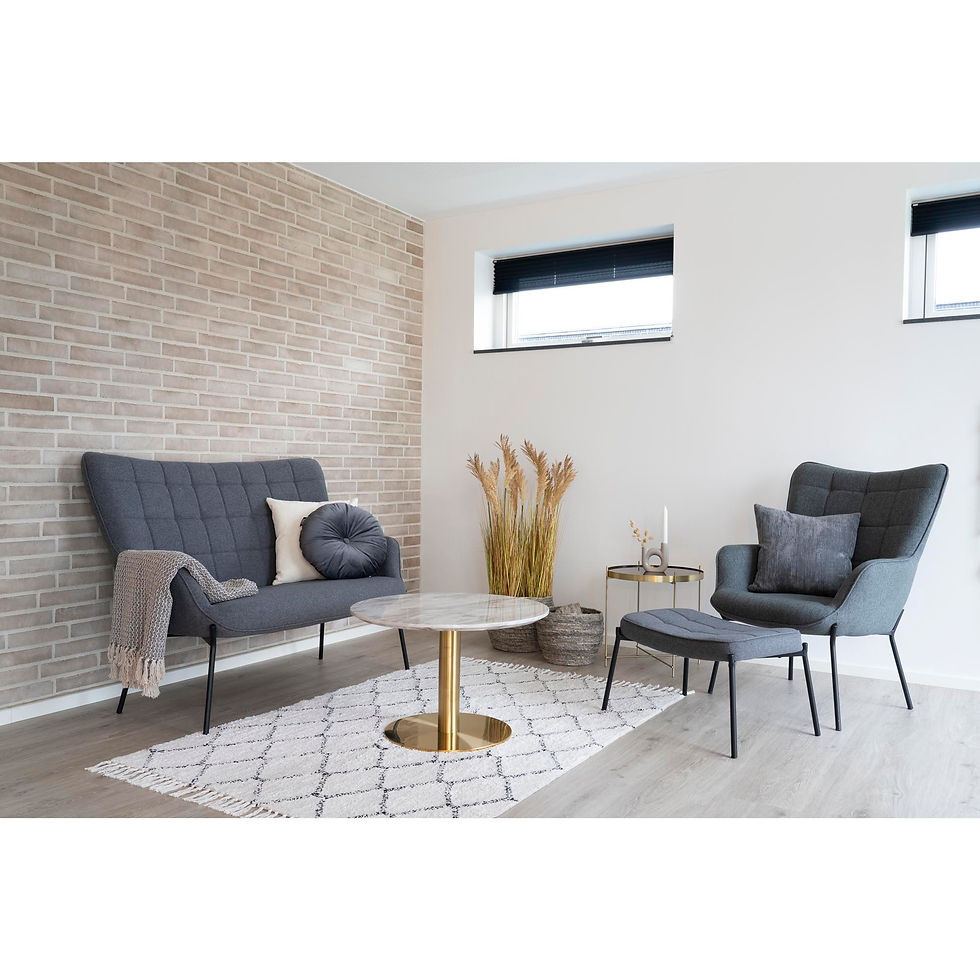 Thumbnail: Golden TULIPE coffee table