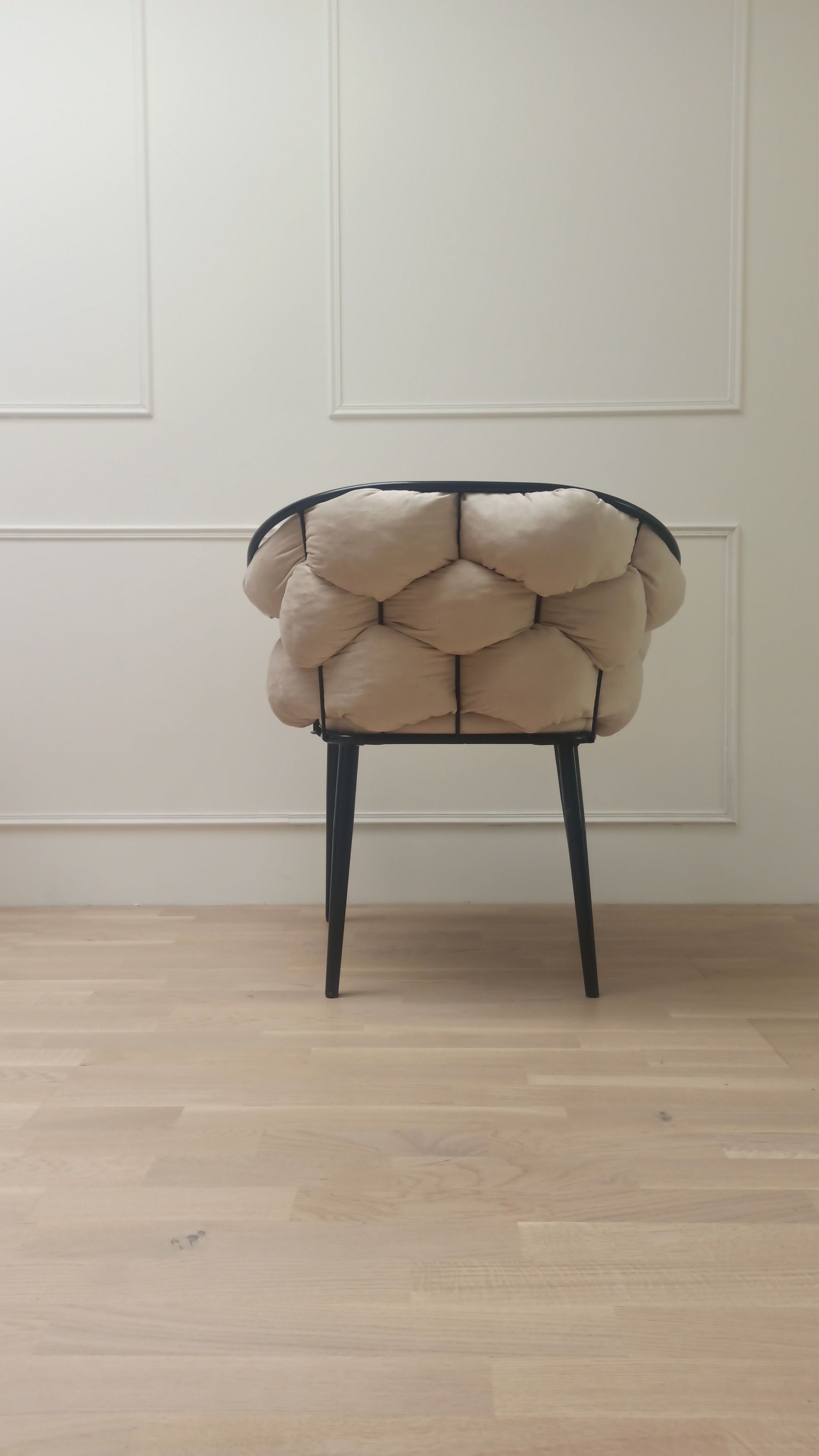 silla/sillón globo negro mate