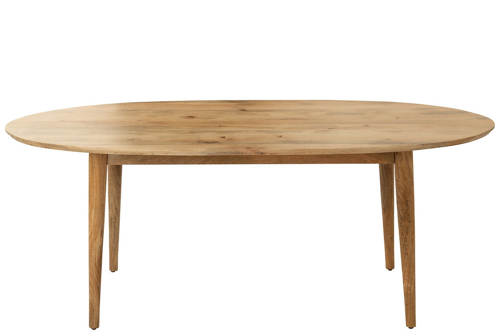 Miniature : Table CAMILLE bois naturel