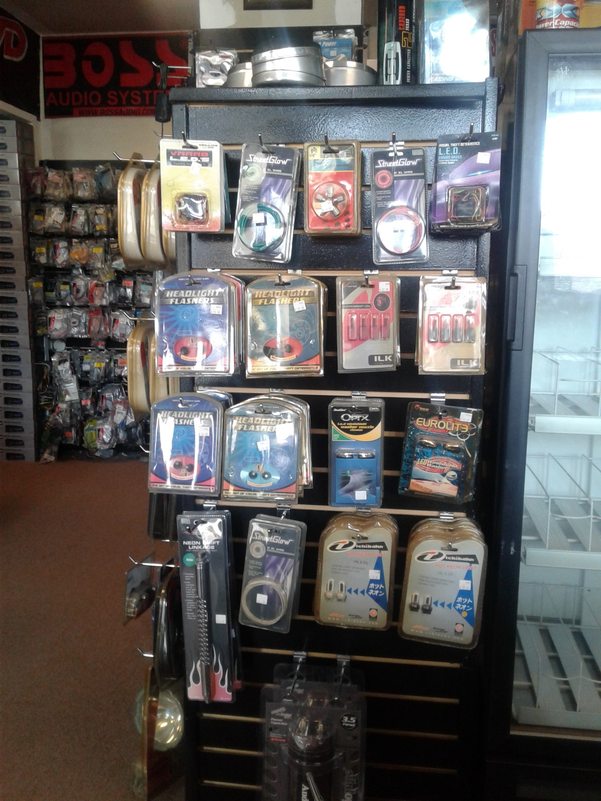 LED lights and Scanners