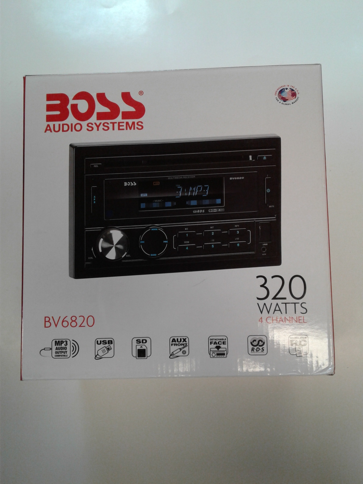 Boss 320W 4 Channel Radio