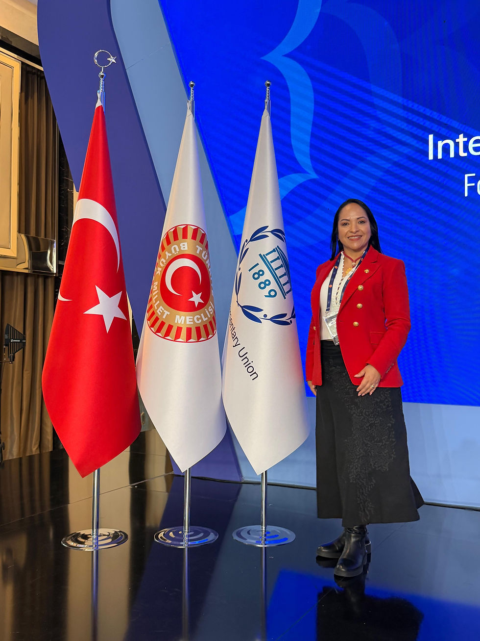 Desde Estambul, Liz Sánchez llama a defender los derechos de mujeres y niñas en el mundo