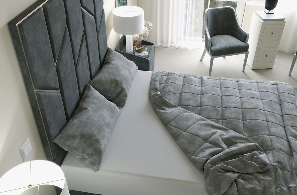 Thumbnail: Antonio Marco Upholstered Bedframe