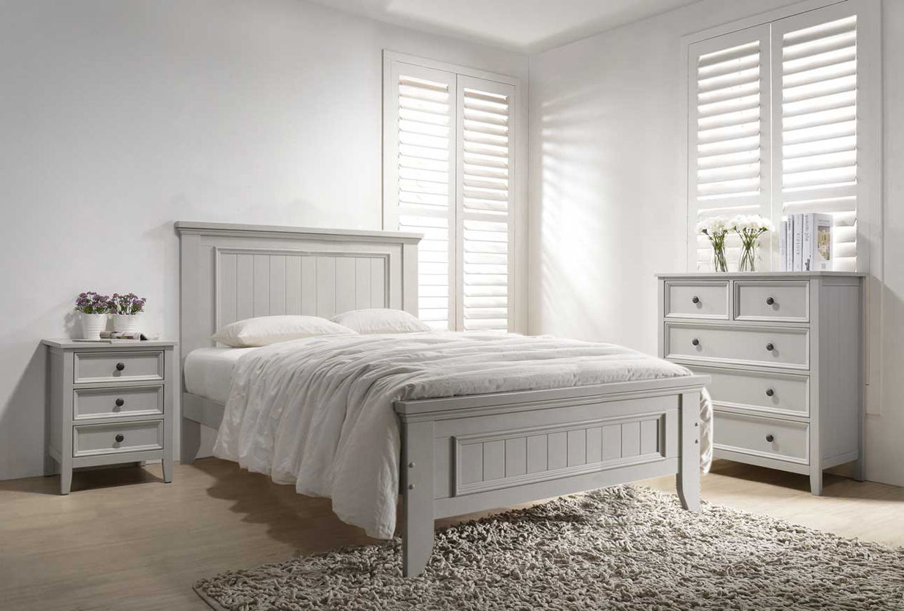 Mill Clay Panelled Bedframe