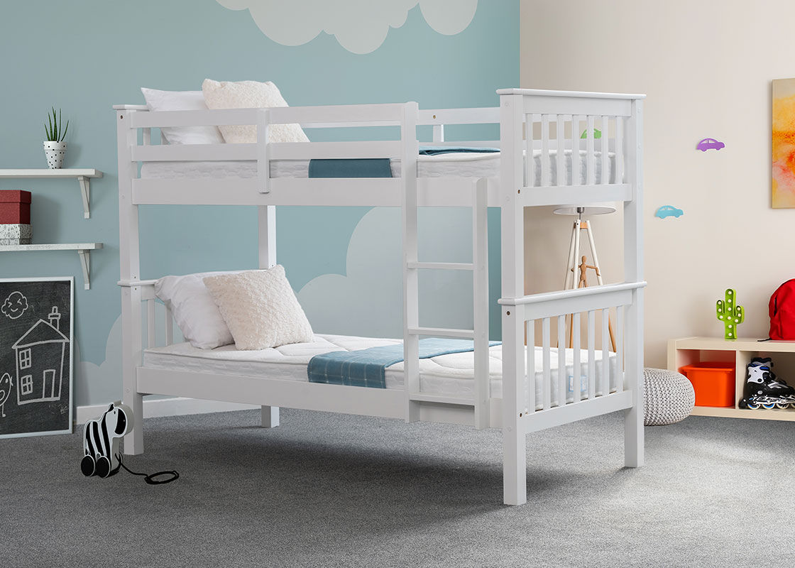 Casp Bunk Bed (White or Grey)