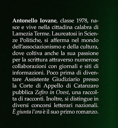 è GIUNTA L'ORA IOVANE