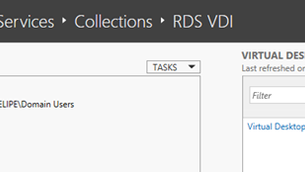 ADICIONANDO NOVAS VMs EM UM AMBIENTE DE VDI JÁ CRIADO NO RDS
