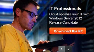 WINDWOS SERVER 2012 RC ESTÁ DISPONÍVEL PARA DOWNLOAD