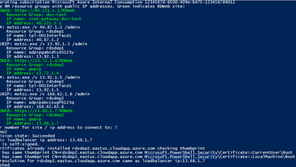 CONECTANDO-SE A UMA IMPLEMENTAÇÃO DO RDS CRIADA NO AZURE ATRAVÉS DO AZURE RESOURCE MANAGER