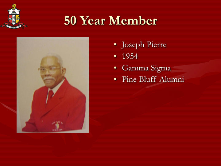 PBA 50- Joseph Pierre