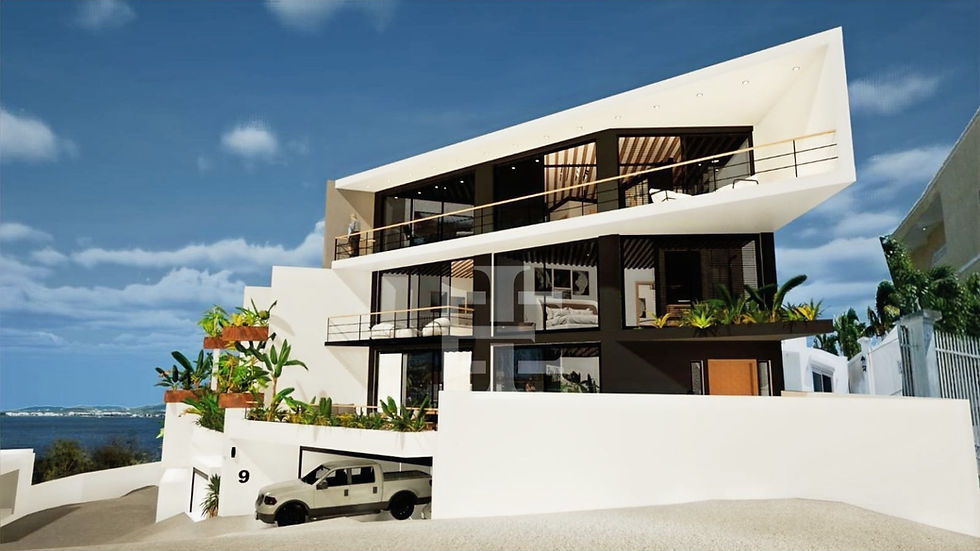 Caribbean town house for sale in Sint MAARTEN