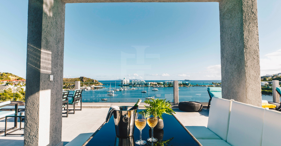 3-Level Luxury house Ocean Views Oyster Pond For Sale Saint Martin