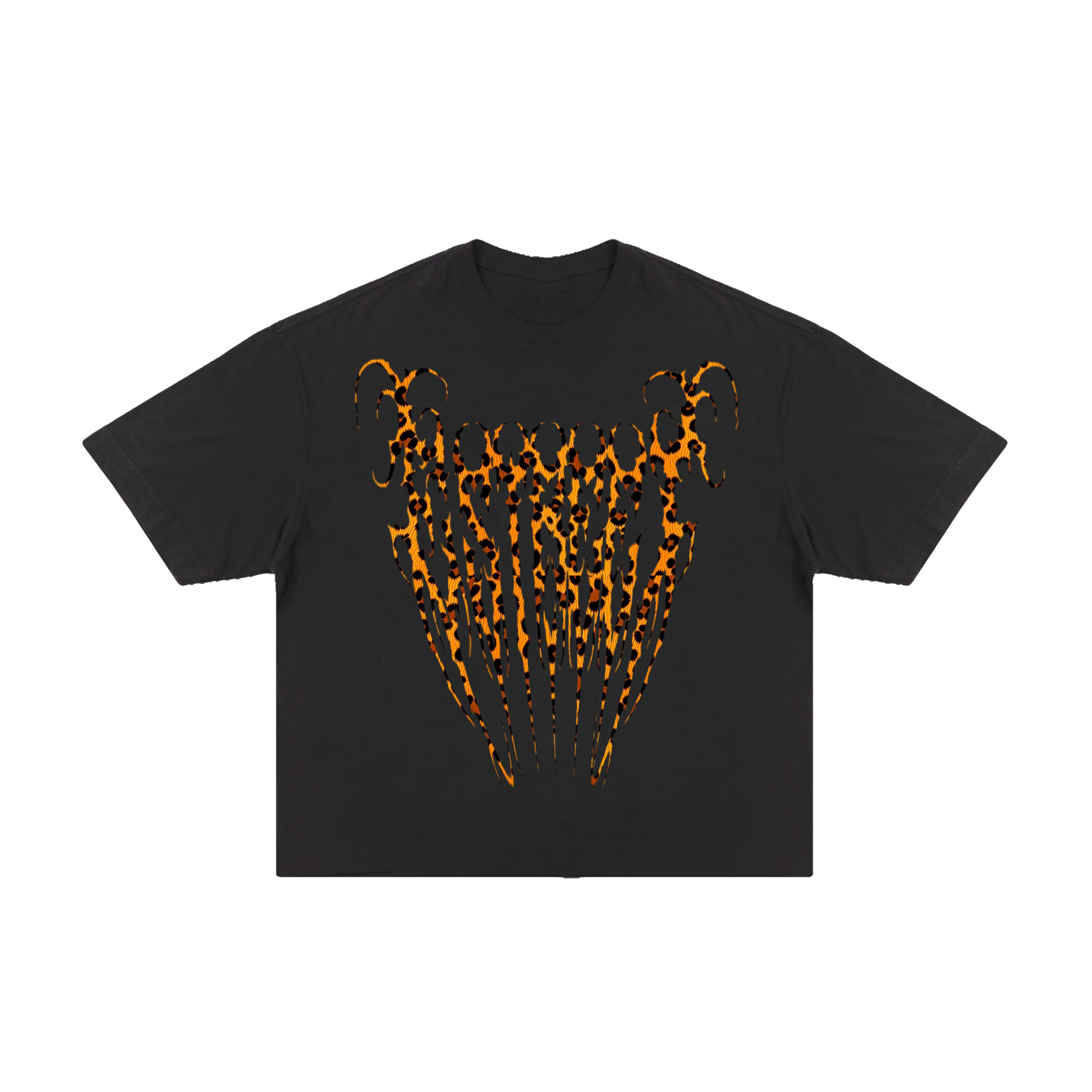 Camiseta Panther Preta | Oversized Boxy