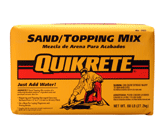 Sand Topping