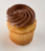 Our moist vanilla cake stuffed and topped with our homemade chocolate fudge icing.
