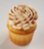 Our moist caramel vanilla cake is stuffed and topped with caramel buttercream, then generously drizzled with caramel.