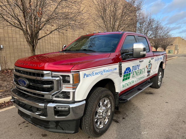 Pure Energy Pick Up Truck Vehicle Wrap