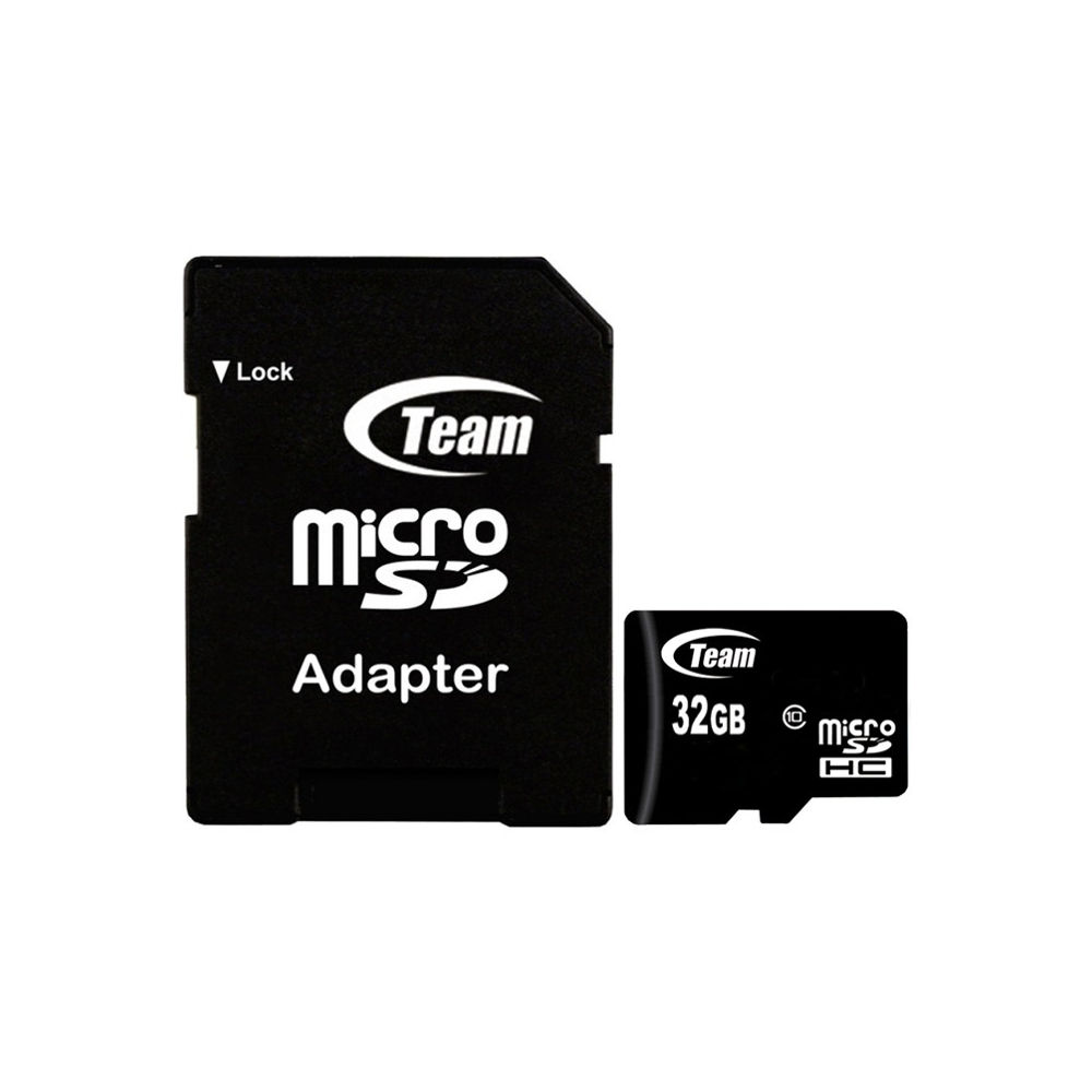 Micro SD card 32GB, class 10, with Adapter
