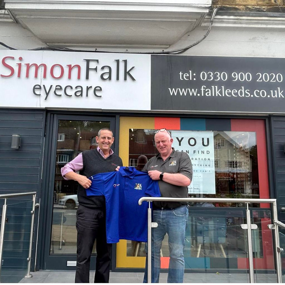 simon falk eyecare in leeds sponsorship of Yorkshire Cricket