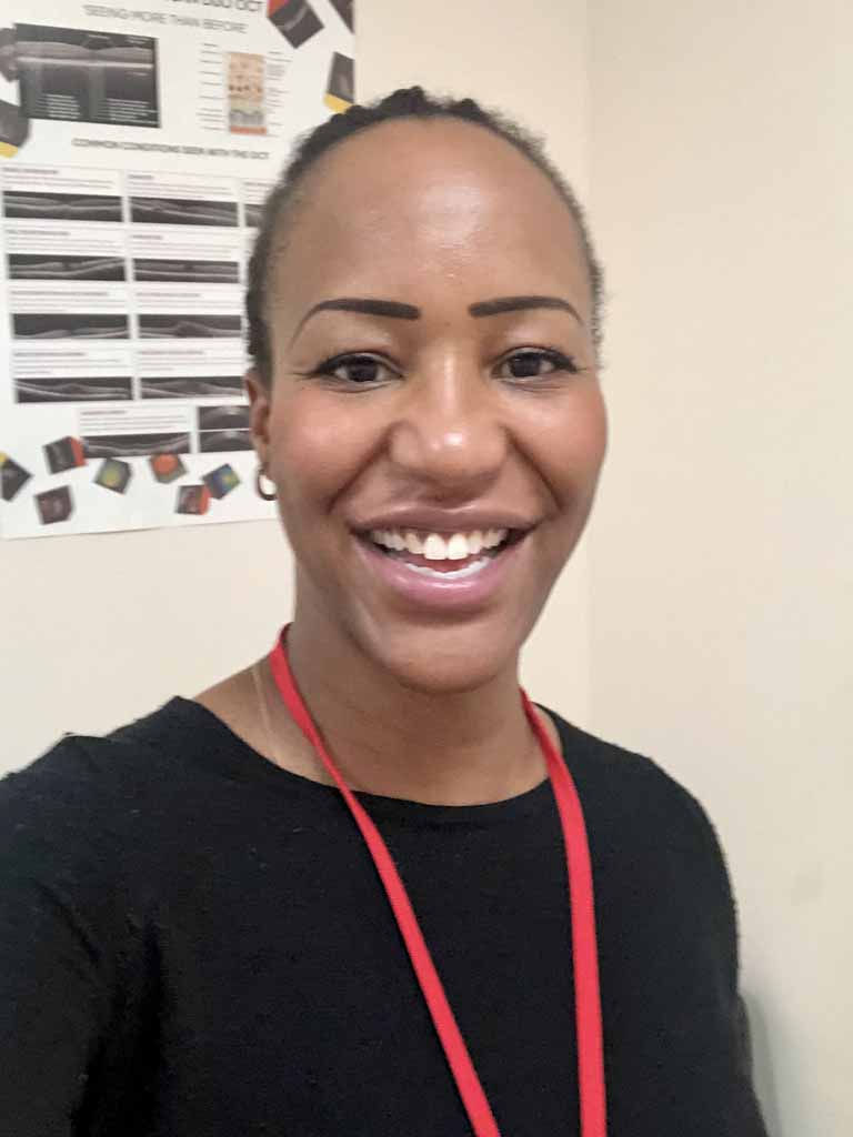 Gemma Augustine of Simon Falk Eyecare