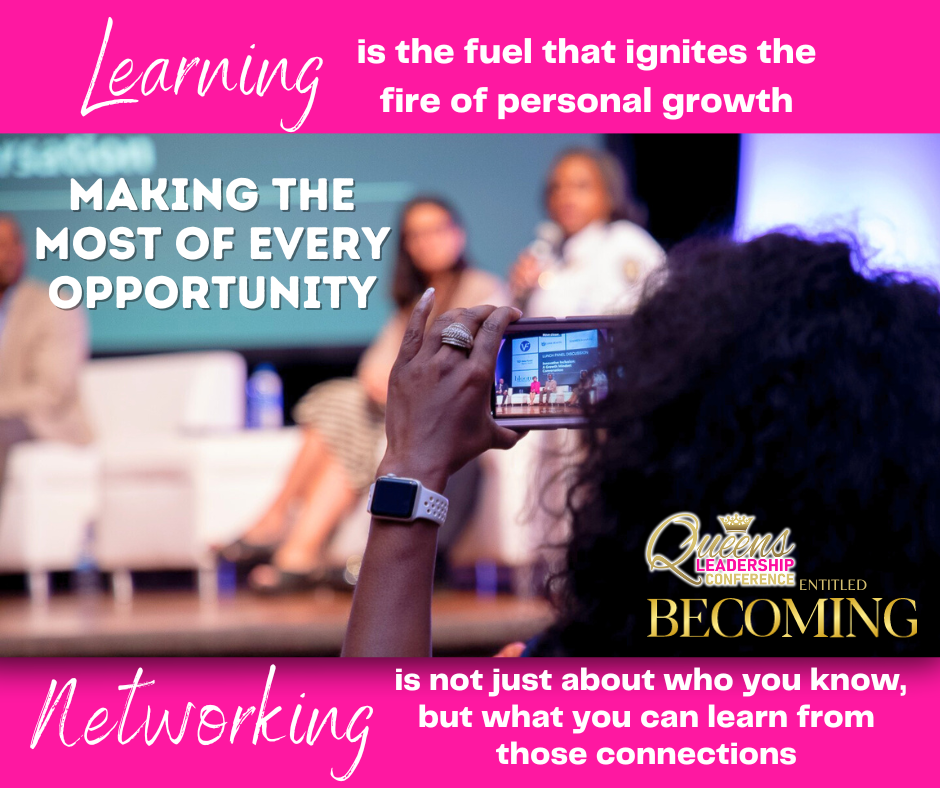 Learning is the fuel that ignites the fire of personal growth, and networking is the wind that propels it forward