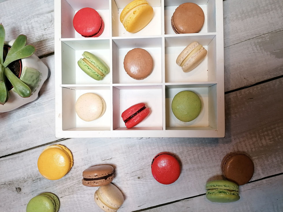 Arranged Food and Objects