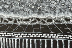 Artwork titled - Pier Pressure: What’s visible tells one story, what’s buried tells another