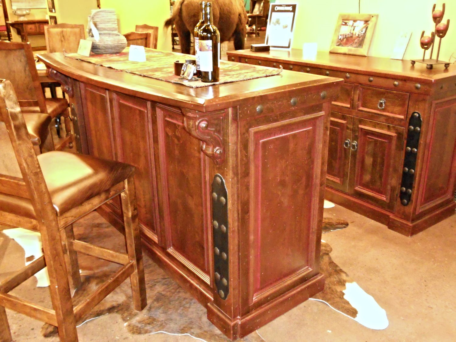 Mountain High Furniture Western Bars Buffets Cabinets