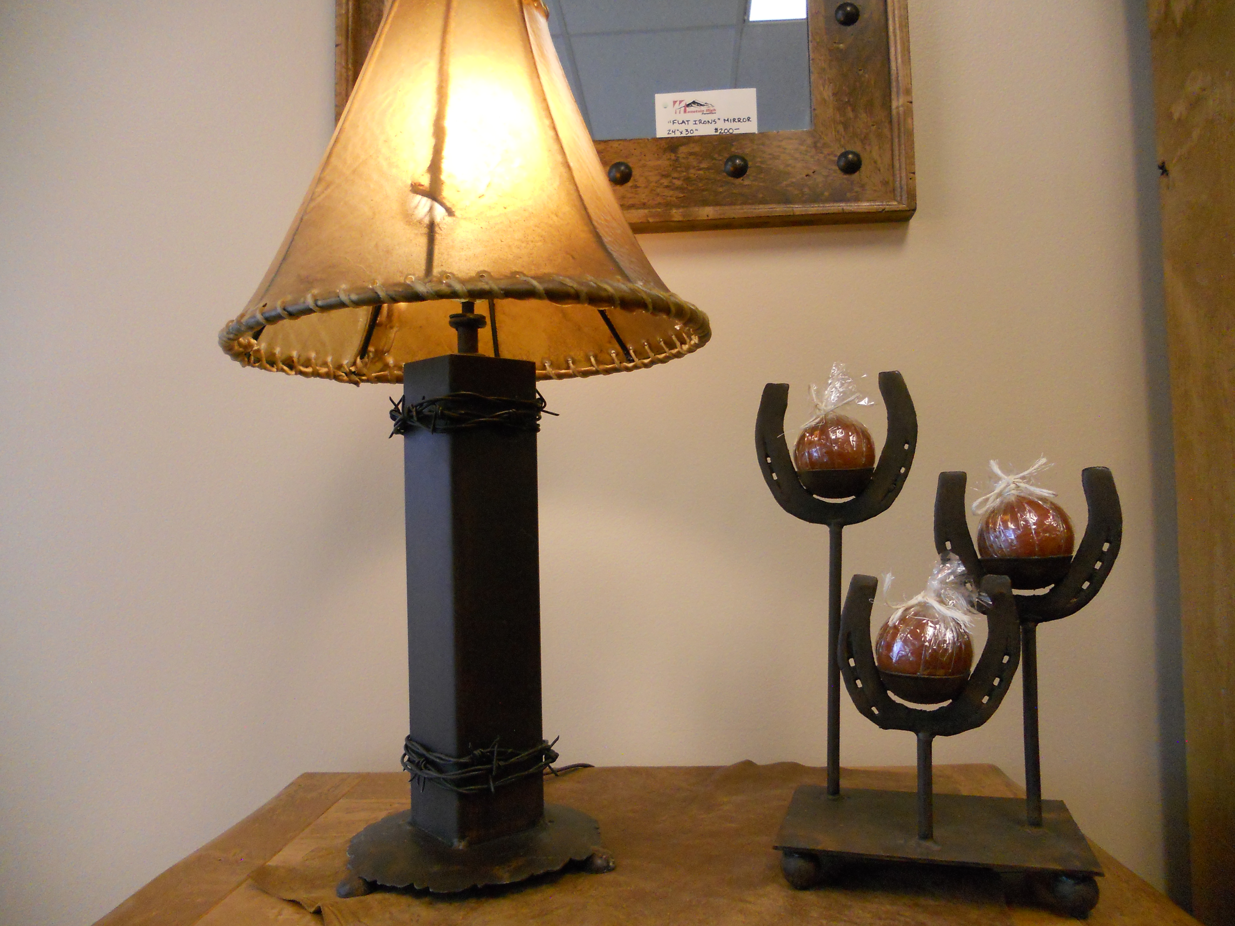 Mountain High Furniture Western Lamps