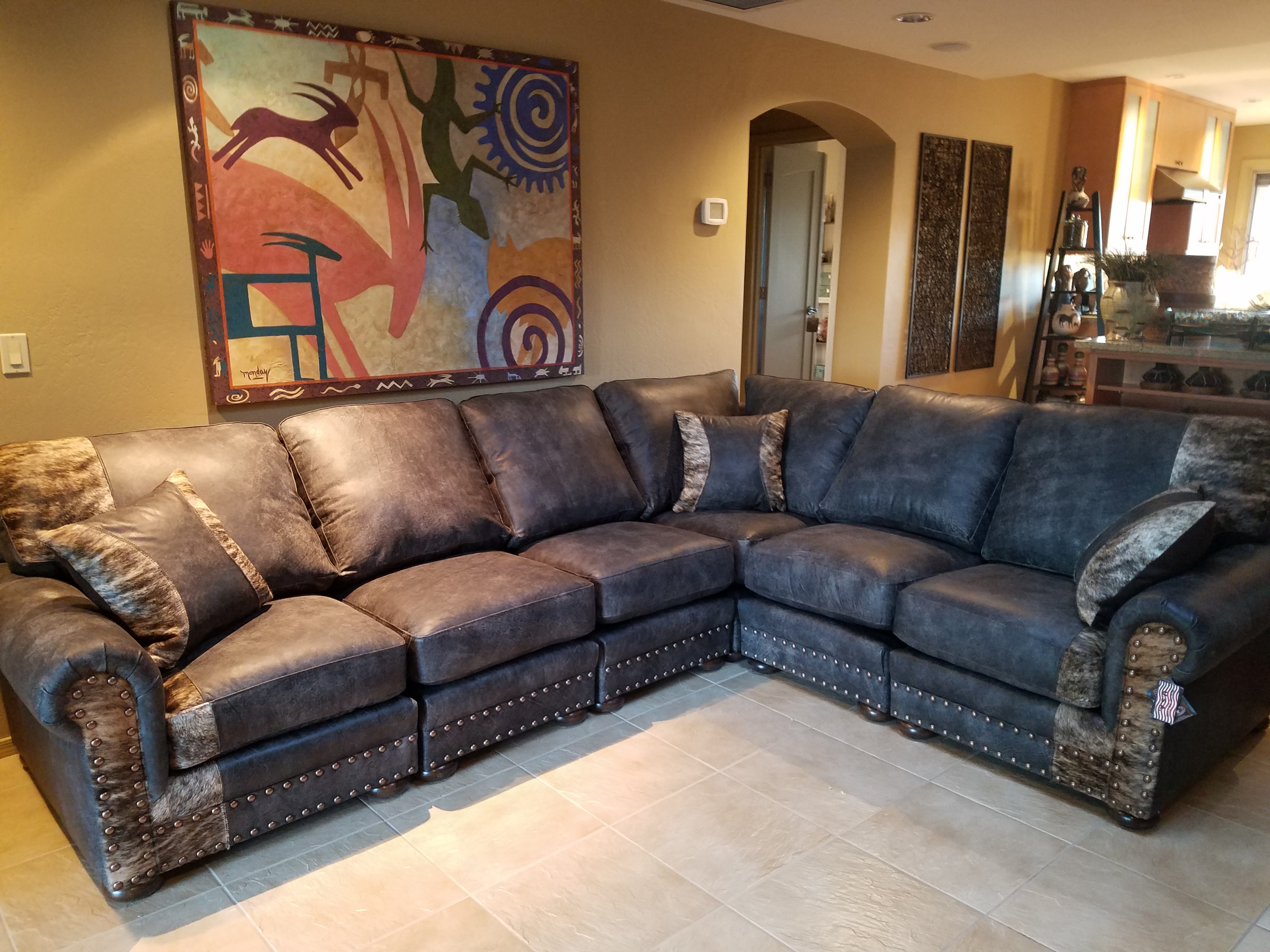 Mountain High Furniture Western Leather Sofas Western Leather Sofas
