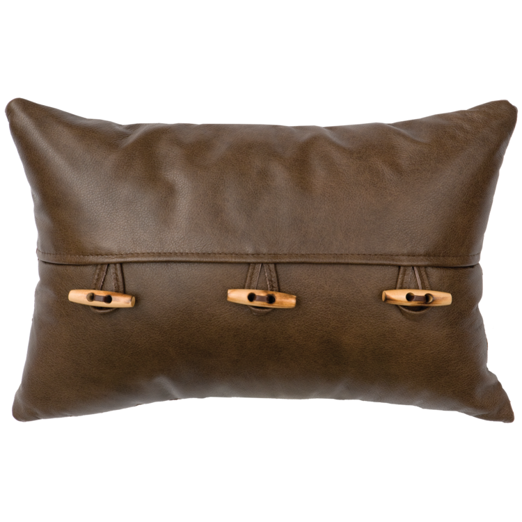 Leather Pillow